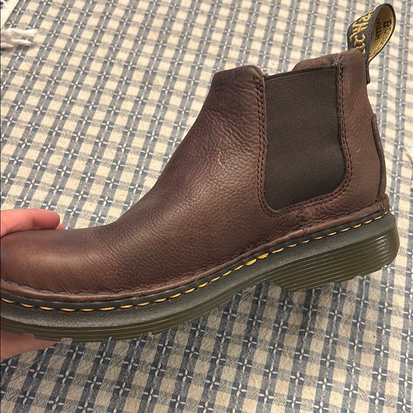 Dr. Martens Oakford Grizzly Brown Leather Boots